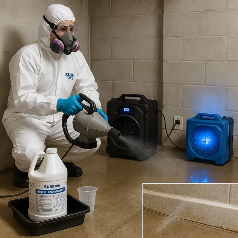 Sanitization and Odor Removal process in Hyattsville, MD